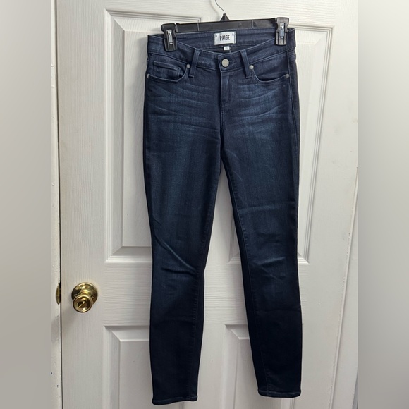 PAIGE Denim - PAIGE Women's Midnight Blue Skinny Jeans